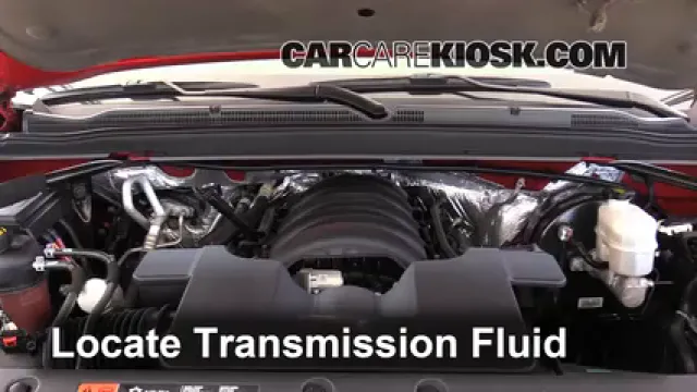 2015 Chevrolet Tahoe LT 5.3L V8 FlexFuel Transmission Fluid Add Fluid